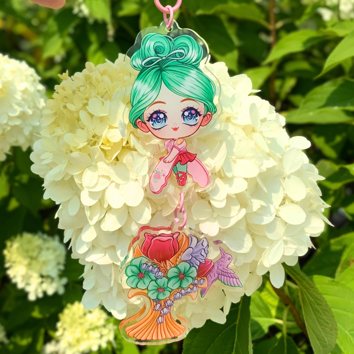 β¨ Chibi Sky Dancer Acrylic Keychain