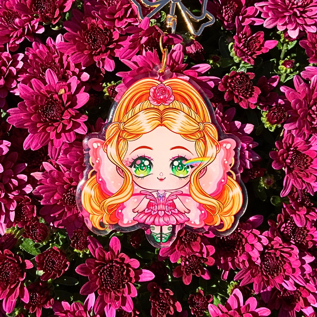 π§ Chibi Elina Acrylic Keychain β Barbie in Fairytopia