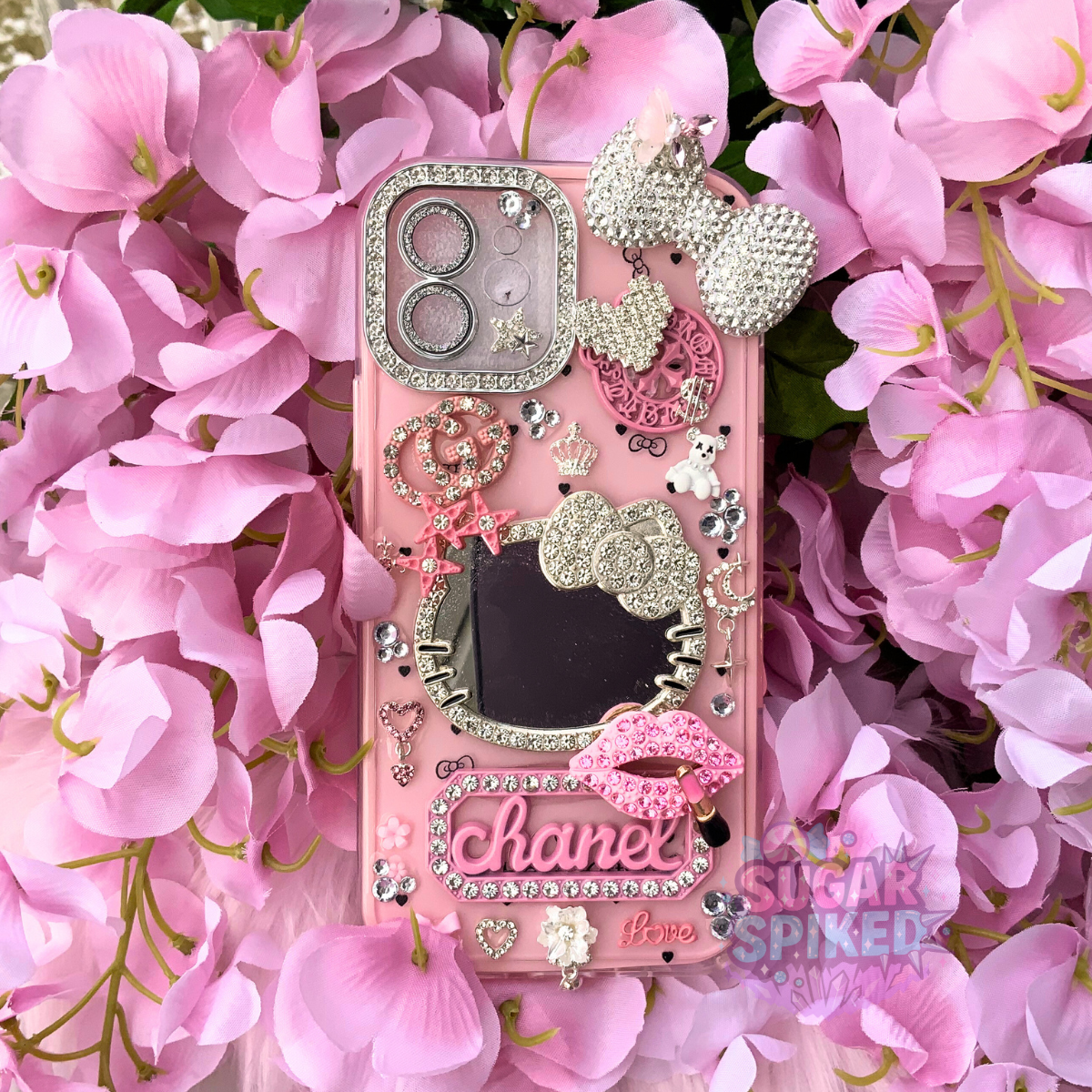 🌸 Pretty in Pink Kitty Couture iPhone 12/12 PRO Case