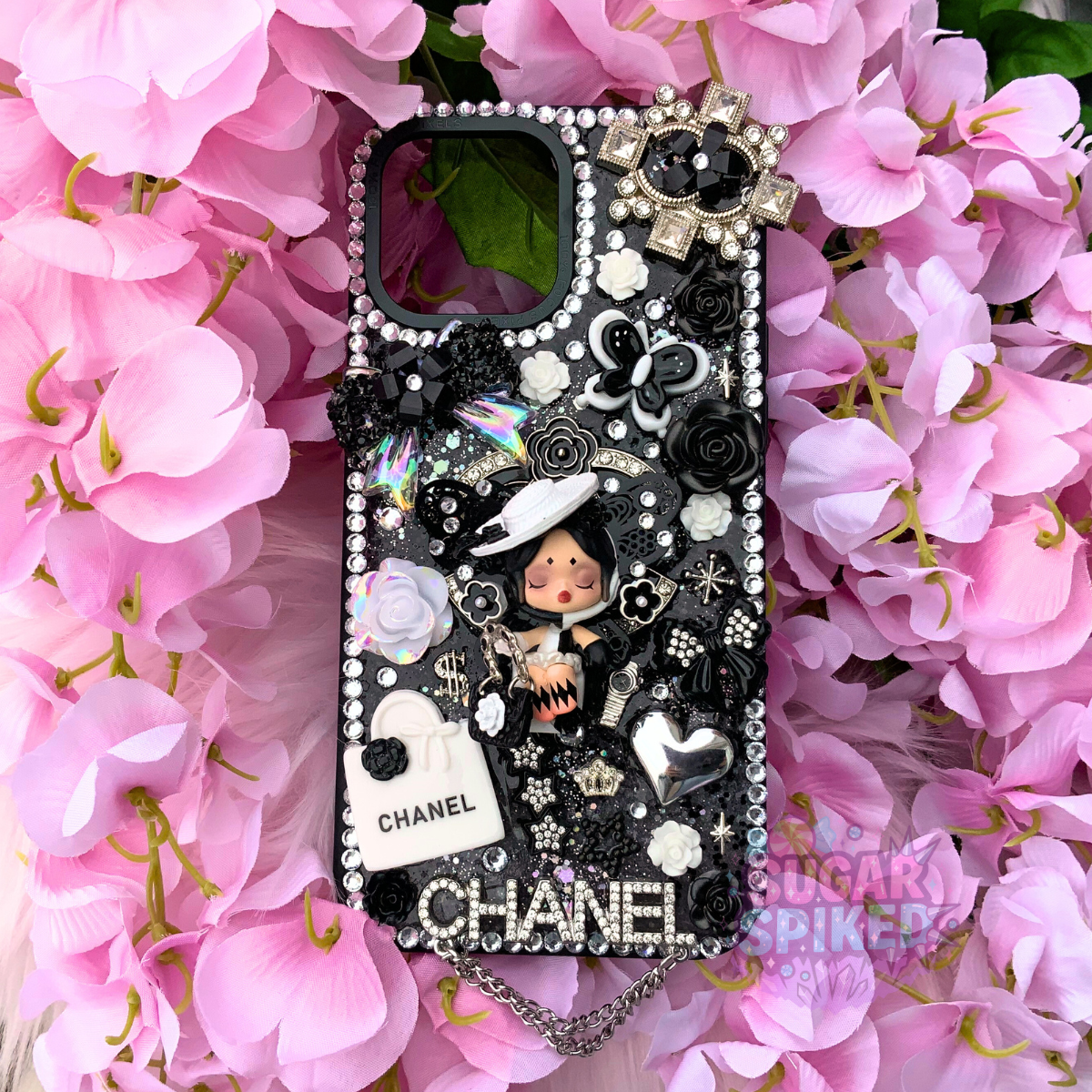🐼 Noir Luxe Skull Panda iPhone 13 PRO MAX Case