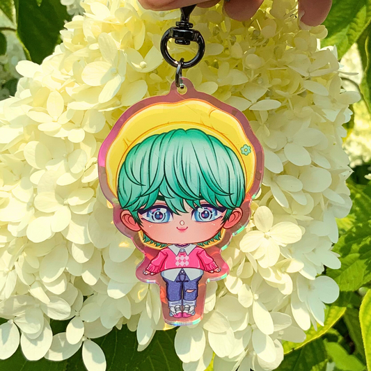 🎤 Chibi Baby Acrylic Keychain – K-Pop Demon Hunters