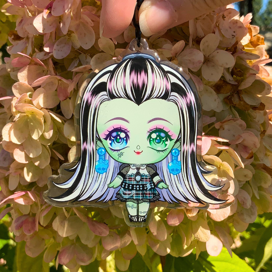 ⚡ Chibi Frankie Stein Acrylic Keychain