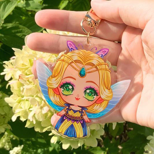 👑 Chibi Enchantress Acrylic Keychain