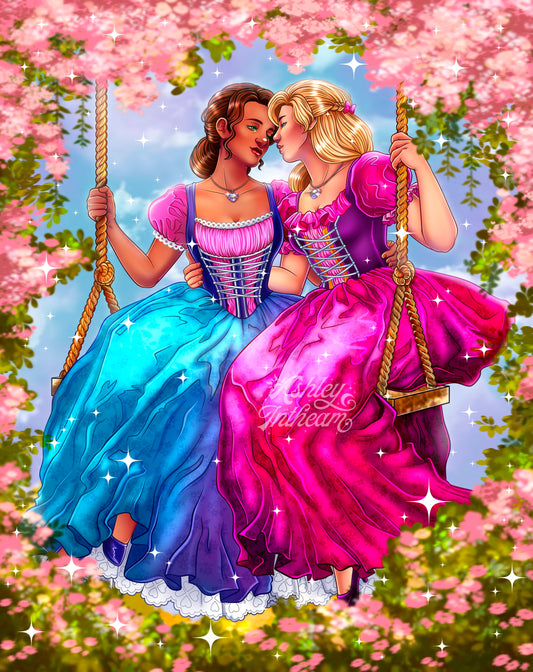 💖 The Swing - 11" x 14" Print 💖