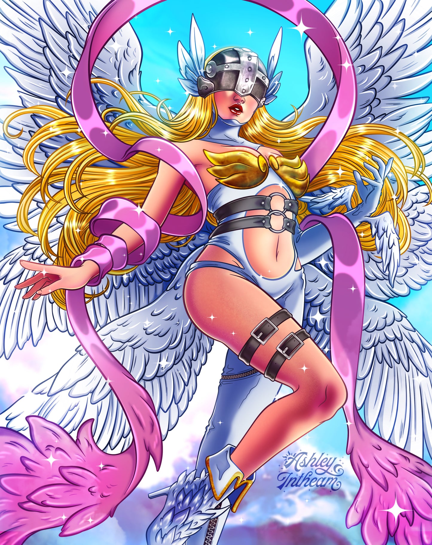 ⚔️ Angewomon - 11" x 14" Print ⚔️