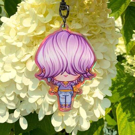 🔮 Chibi Mystery Acrylic Keychain – K-Pop Demon Hunters