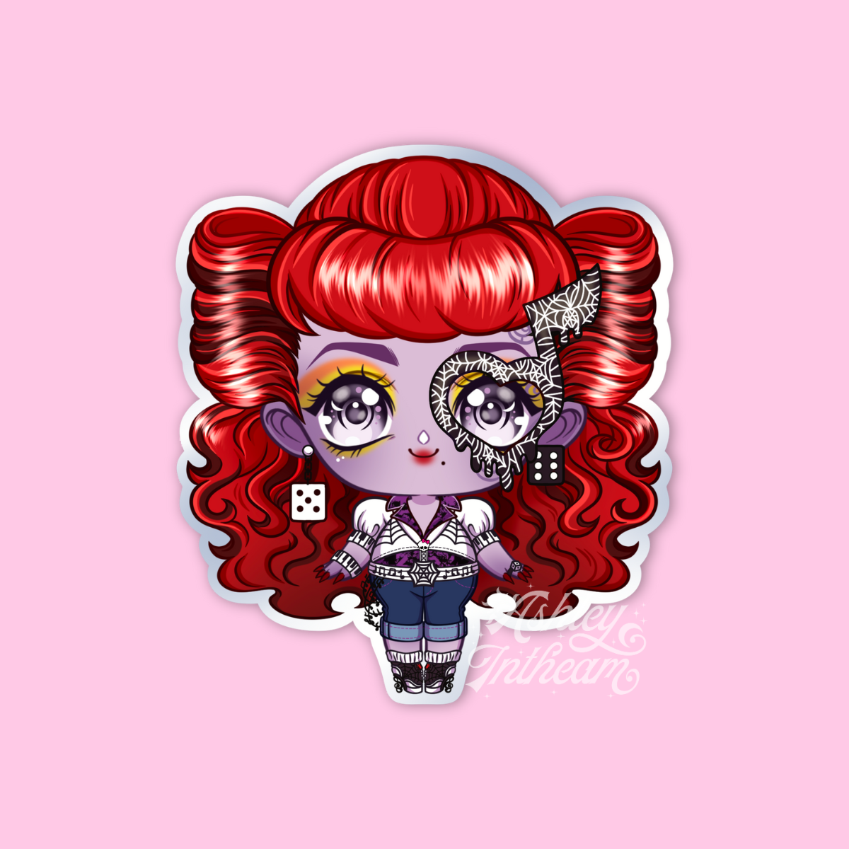 ✨ Chibi Monster High Ghouls – Fangtastic Stickers