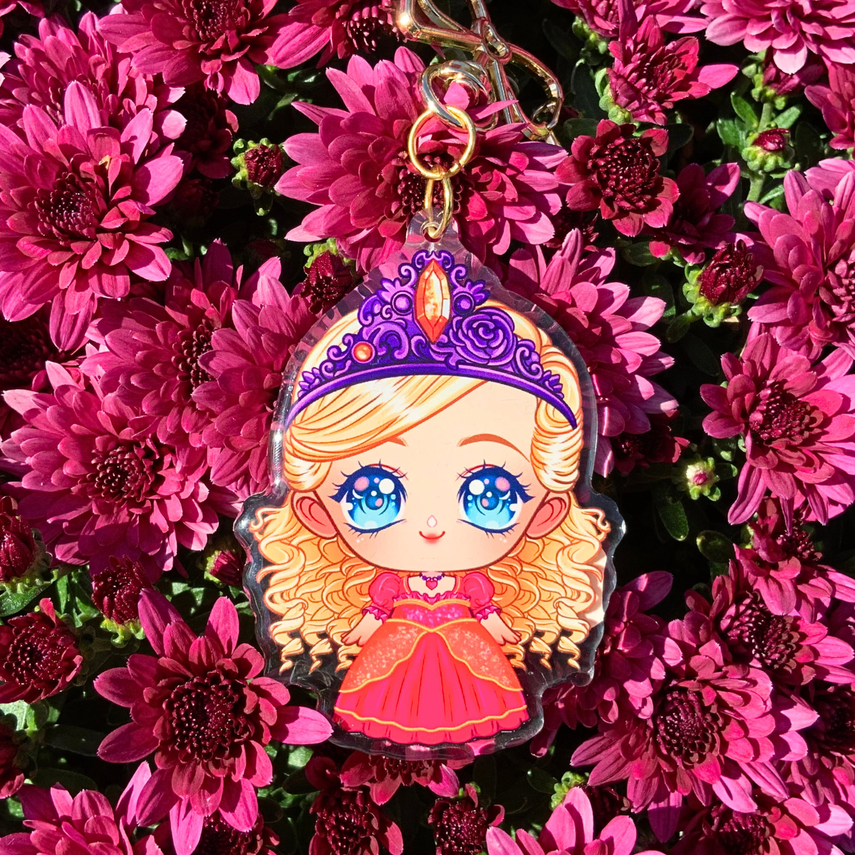 💎 Chibi Liana Acrylic Keychain - Barbie in the Diamond Castle